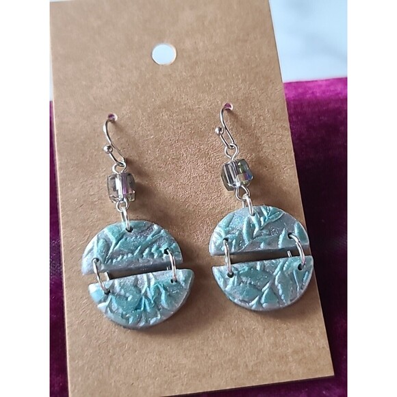Polymer Clay Dangling Earrings New - Picture 4 of 10